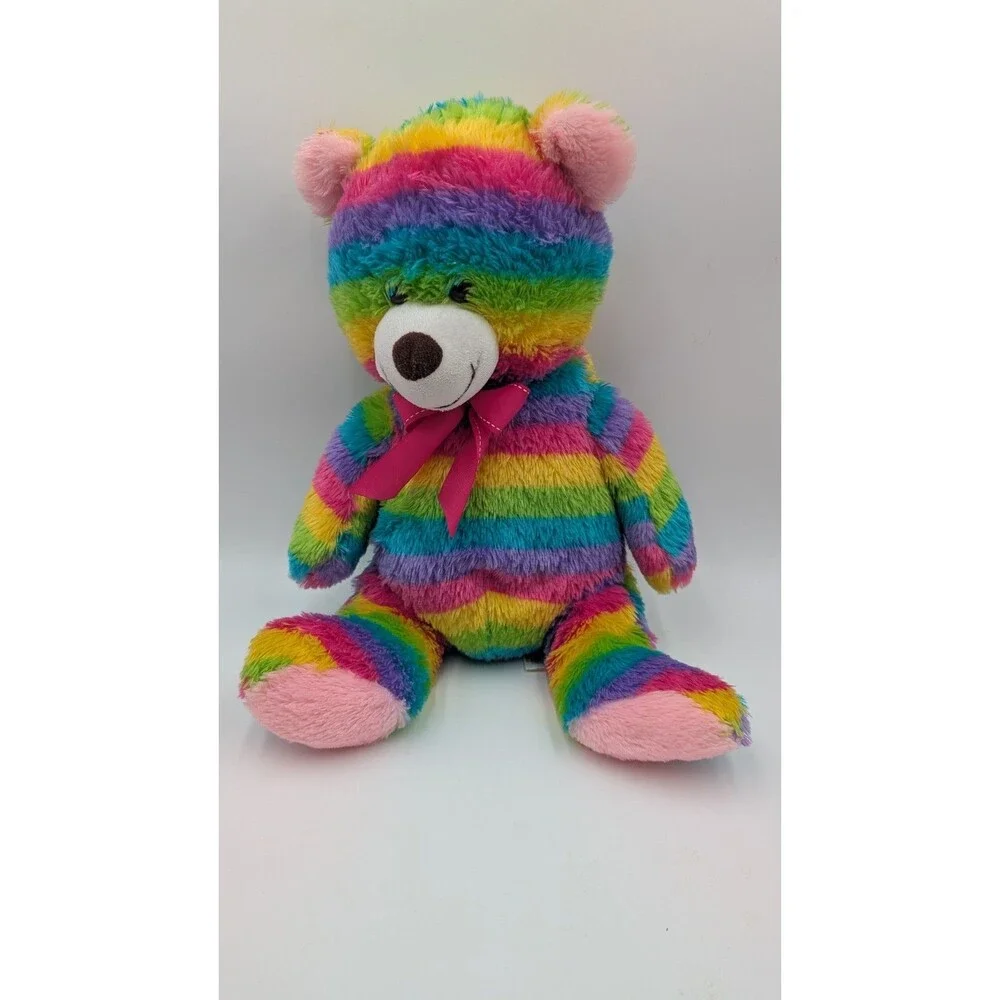 Dan Dee Collector's Choice Plush Rainbow Teddy Bear 20